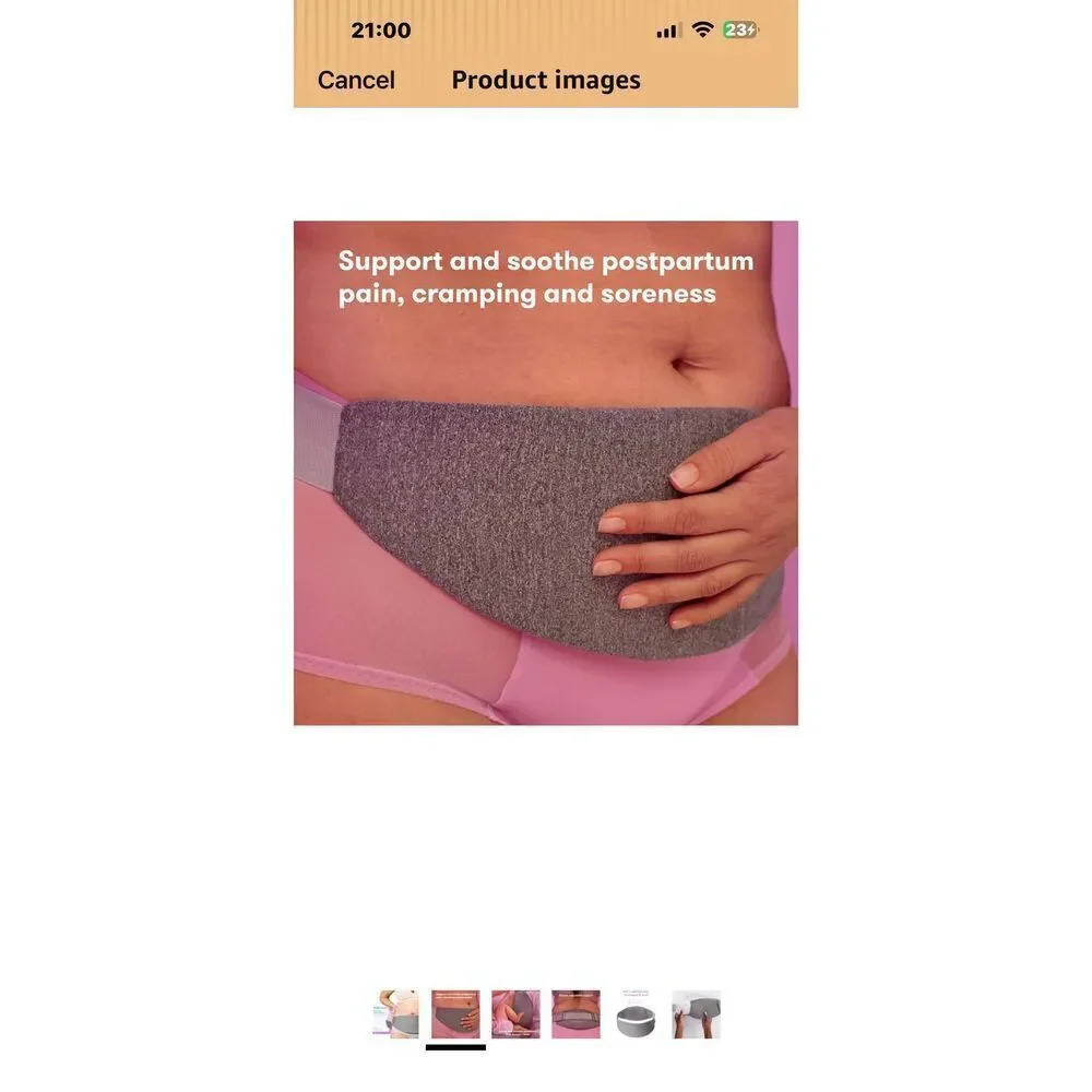 Frida Mom C-Section Recovery Band designed for postpartum support and incision p
